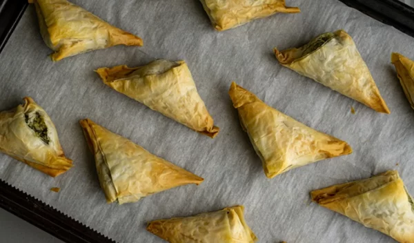 Εύκολα σπανακοπιτάκια με αβοκάντο