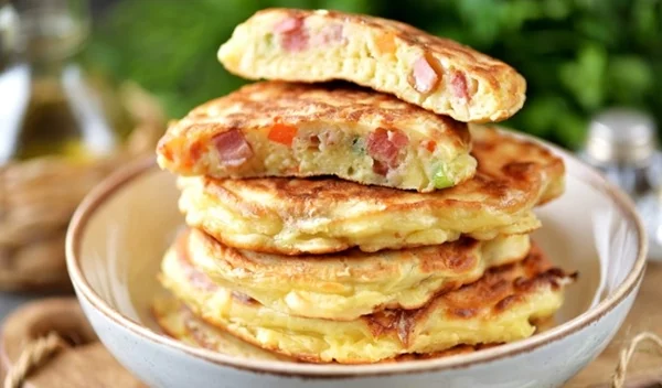 Φανταστικά αλμυρά pancakes φούρνου ή αλλιώς το πιο εύκολο γεύμα to go - σούπερ λαχταριστό και υγιεινό