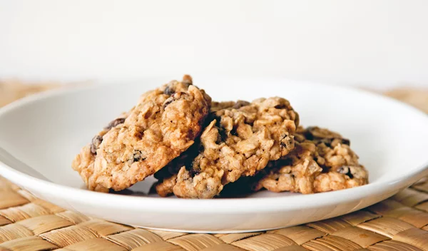 Τραγανά μπισκότα βρώμης με μπανάνα