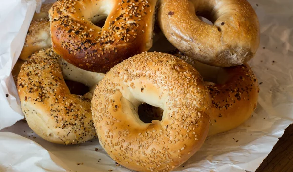 Τα πιο αφράτα bagel με τυρί cottage στο air fryer