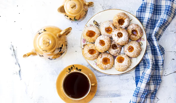 Μπισκότα shortbread με 3 υλικά και στρώση με βερίκοκα!