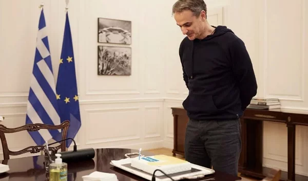 Θετικός στον κορονοϊό ο Κυριάκος Μητσοτάκης - Το βίντεο που ανέβασε