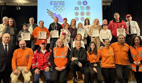 6ο Olympic Day Run Greece | Τιμητική βράβευση υποστηρικτών και χορηγών