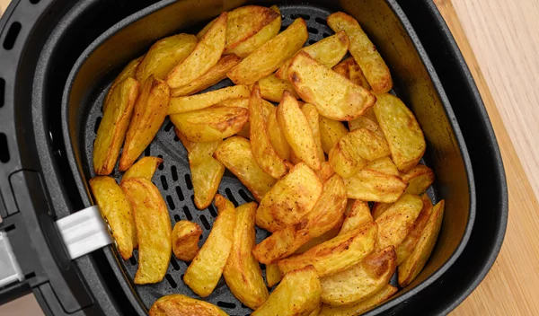 Πατάτες σαν της γιαγιάς στο "γκάζι" - τραγανές, λαχταριστές και light