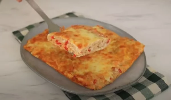 Κοτόπιτα χωρίς φύλλο - Με cottage cheese για φουλ πρωτεΐνη