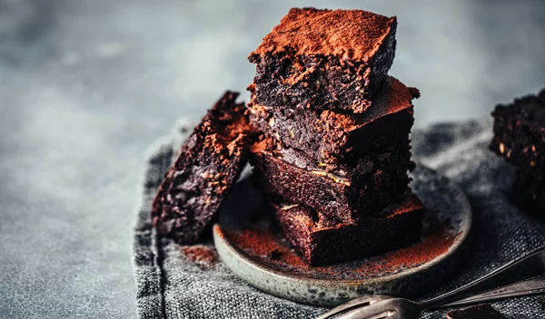 Συνταγή για σοκολατένια brownies φασολιού