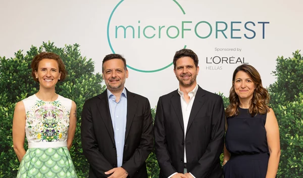 Ένα micro Forest φυτεύεται στην καρδιά της Αθήνας από τη L'Oréal Hellas