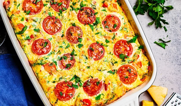 Τορτίγιες με αυγά στον φούρνο - Το γρήγορο και θρεπτικό πρωινό που θυμίζει Κις Λορέν!