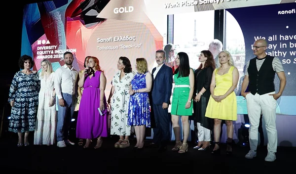H Sanofi Ελλάδας στα Diversity, Equity & Inclusion Awards 2024