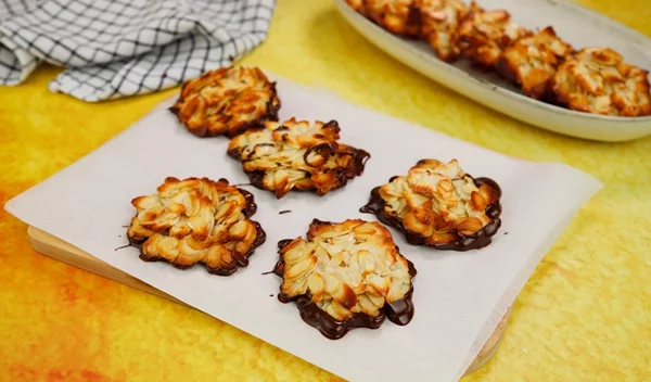 Φλωρεντίνες αμυγδάλου με 4 υλικά και χωρίς ζάχαρη