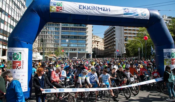 28ος Ποδηλατικός Γύρος της Αθήνας: Η μεγάλη γιορτή του ποδηλάτου επιστρέφει!