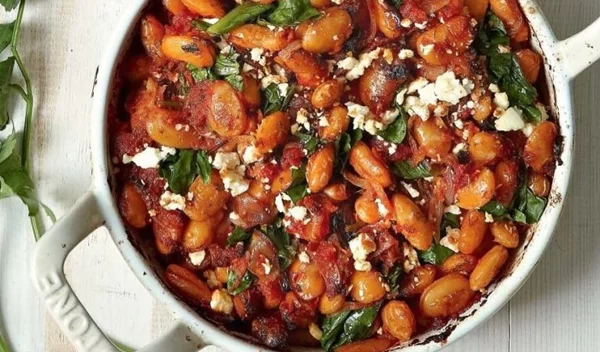 Γίγαντες με σπανάκι και μυρωδικά της Αργυρώς