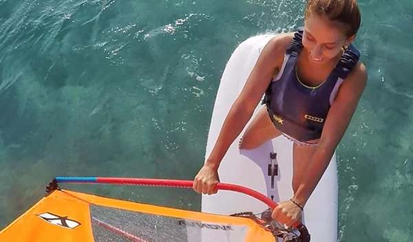 Δοκίμασα windsurf στη Νάξο και να τι έγινε!