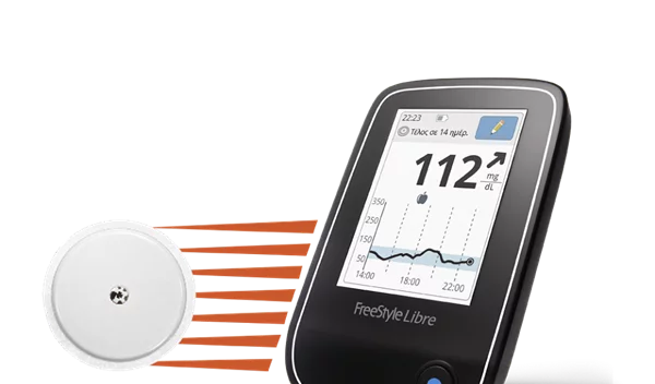 Το σύστημα παρακολούθησης γλυκόζης μόνο με αισθητήρα και στην Ελλάδα!