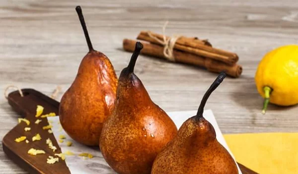 Γλυκά αχλάδια στο φούρνο: Συνταγή ΧΩΡΙΣ ΖΑΧΑΡΗ