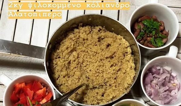 Η Χριστίνα Μπόμπα σου δείχνει πώς να μαγειρέψεις την κινόα