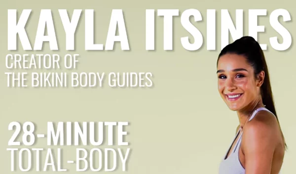 Μόνο στο SHAPE: Το βίντεο γυμναστικής της Kayla Itsines με προπόνηση ενδυνάμωσης 28 λεπτών
