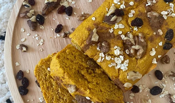 Κέικ γλυκιάς κολοκύθας χωρίς αλεύρι