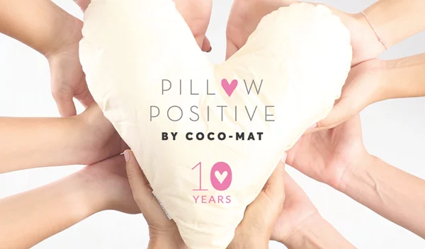 10 χρόνια Pillow Positive: Ένα δώρο "καρδιάς" από την COCO-MAT