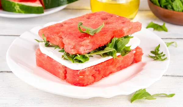 "Καρπουζοτόστ": Φτιάξε πανεύκολα το viral σάντουιτς με καρπούζι