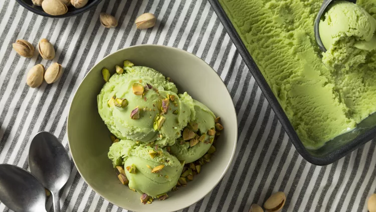 pistachio ice cream