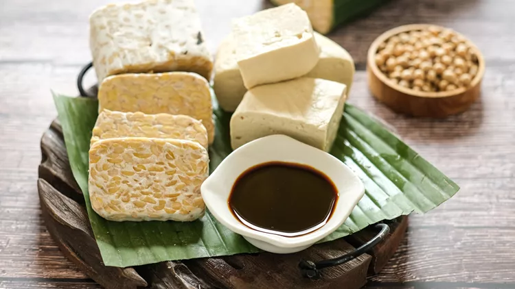 tofu and tempeh