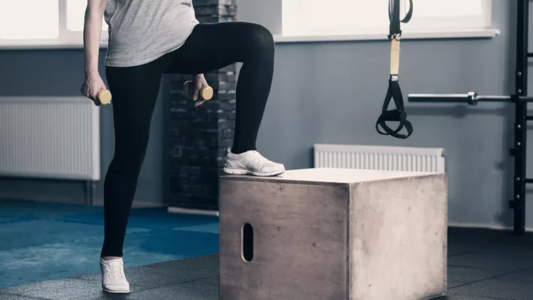 box step ups