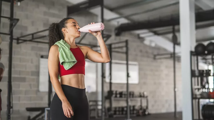 drink and exercise