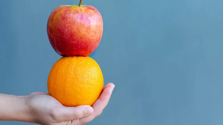 Μήλο ή πορτοκάλι