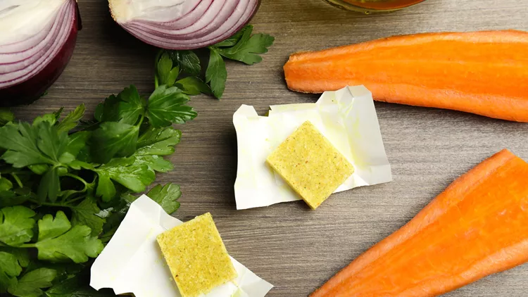 κύβοι λαχανικών