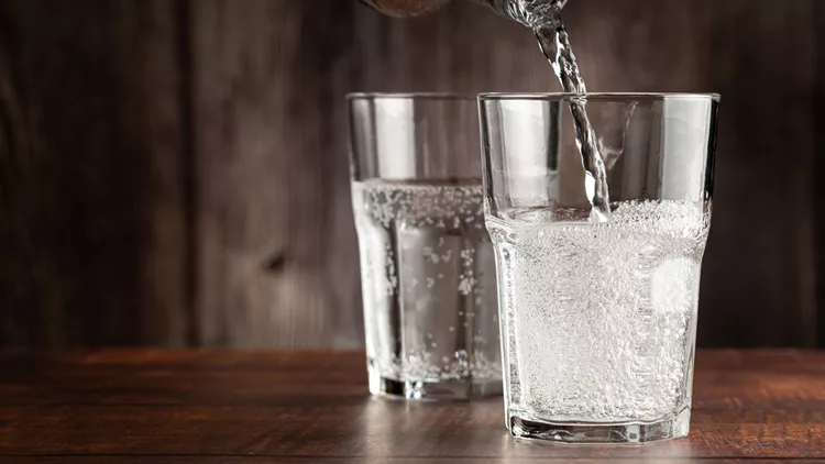 sparkling water