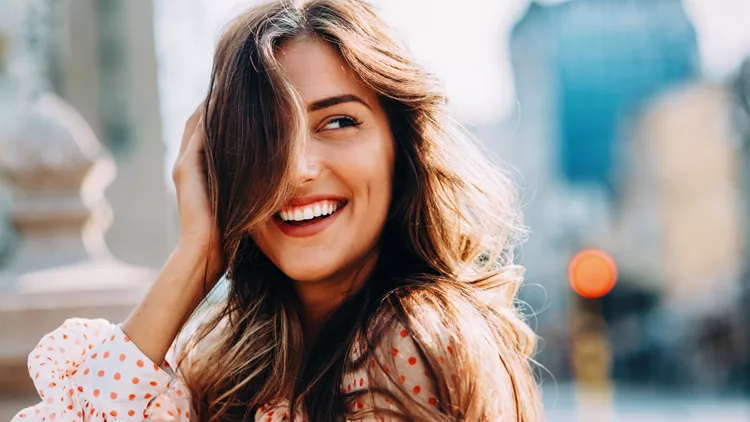 happy girl
