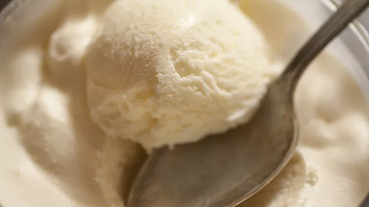 παγωτό βανίλια