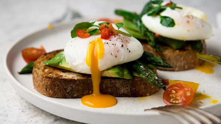 eggs poached