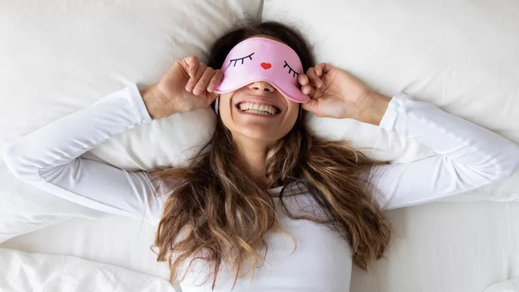 woman sleeping