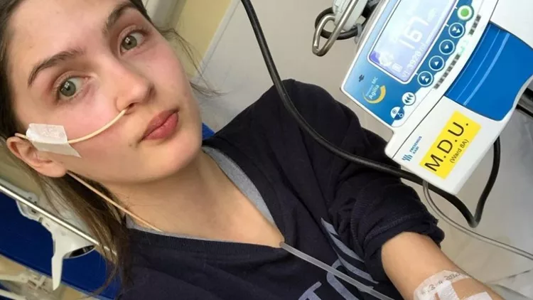 Γυναίκα με ανίατη ασθένεια