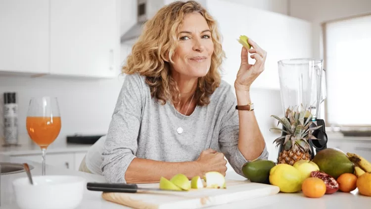 εμμηνόπαυση διατροφή δίαιτα φρούτα λαχανικά χοληστερόλη