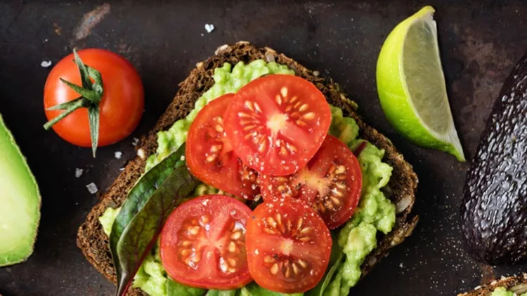 healthy-green-veggie-avocado-toast-with-sprouts-picture-id871192778