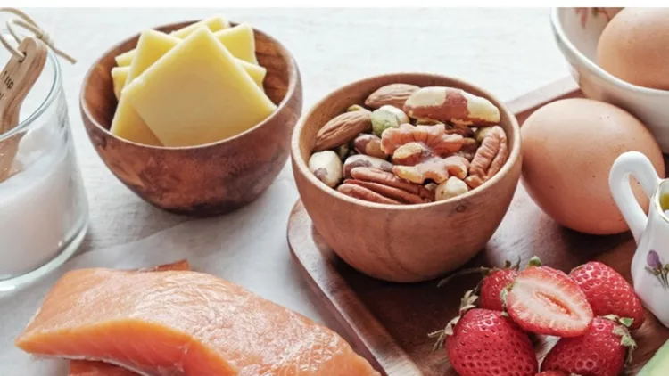 keto-ketogenic-diet-low-carb-high-good-fat-healthy-food-picture-id915075870