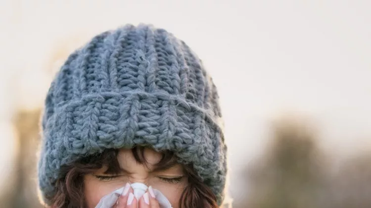 ίωση γρίπη ρινίτιδα χειμώνας υγεία