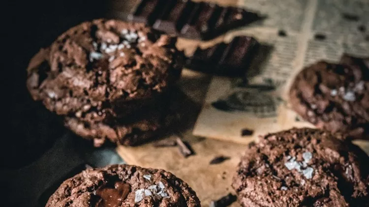 Vegan μπισκότα σοκολάτας