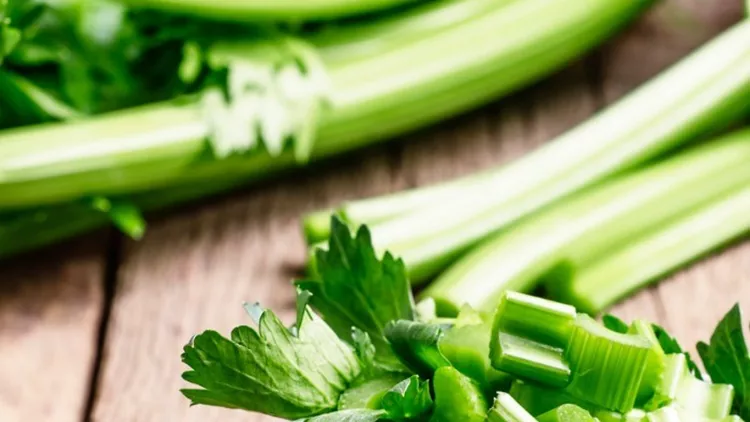 fresh-sliced-celery-in-a-white-bowl-picture-id623751248