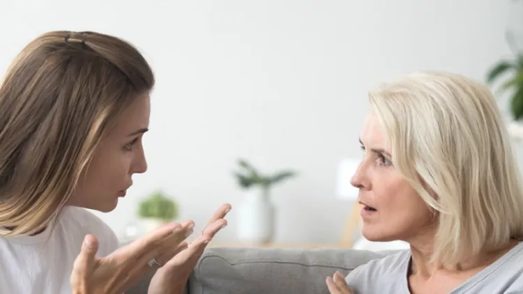 angry-young-woman-having-disagreement-with-annoyed-old-mother-picture-id1080412884