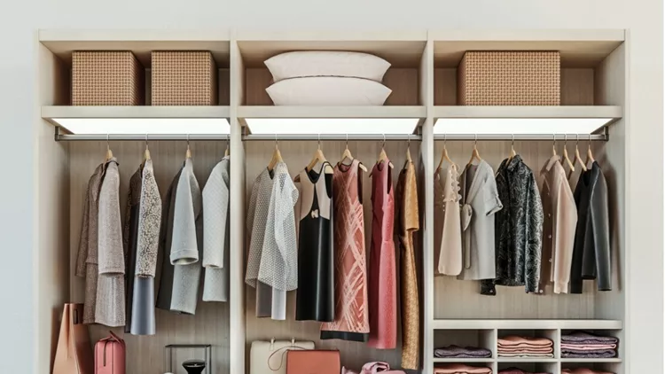 modern-wooden-wardrobe-with-women-clothes-hanging-on-rail-in-walk-in-picture-id1141212809 (1)