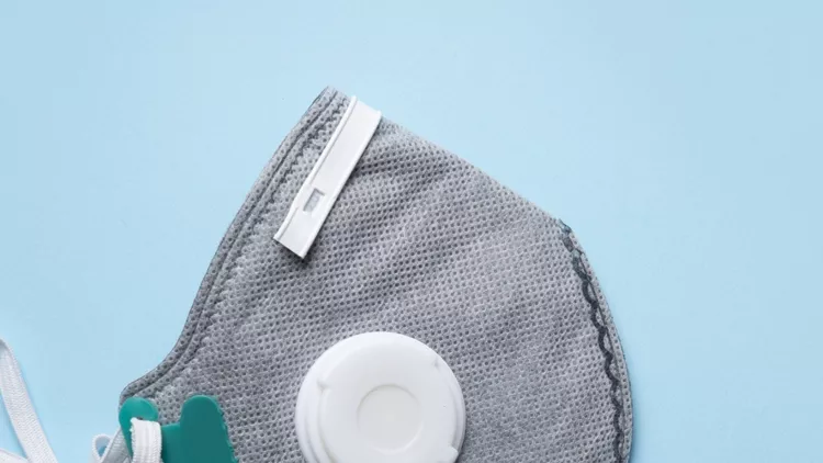 reusable-antiviral-mask-with-breather-filter-valve-and-activated-picture-id1217809828