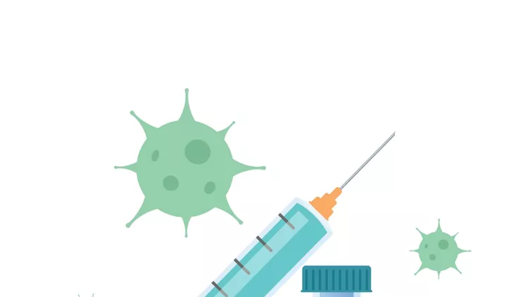 corona-virus-covid19-vaccineinjection-vaccine-bottle-vector-vector-id1221655483