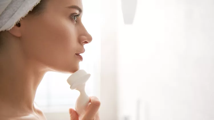 Face brushing