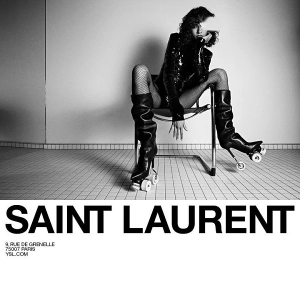 ΦΩΤΟ: Θύελλα αντιδράσεων για την ανοιξιάτικη καμπάνια του οίκου Saint Laurent που θεωρείται ότι υποβαθμίζει τις γυναίκες - εικόνα 1