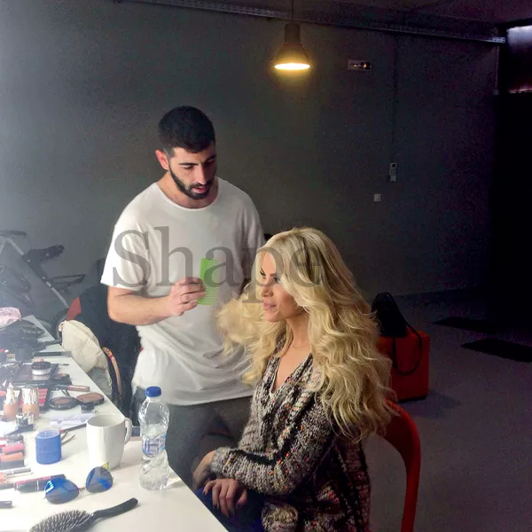 Με το makeup artist και κομμωτή Δημήτρη Σταματίου στον... πυρετό της προετοιμασίας!