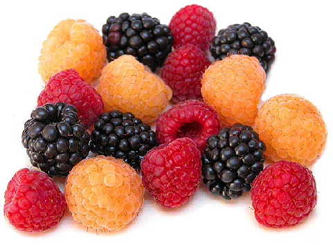 Berries και φρούτα